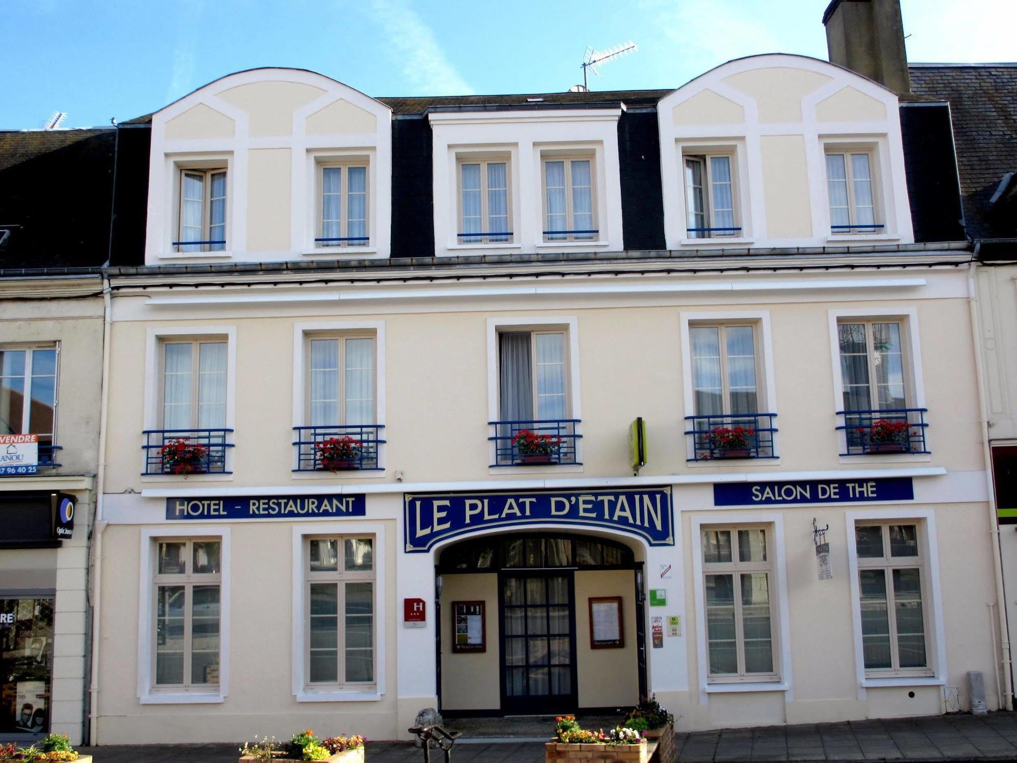 Hotel Le Plat D'Etain Brou Exterior foto